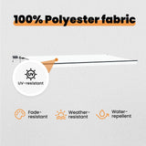 Retractable Awning White 600 x 350 cm Fabric and Aluminium 3331762