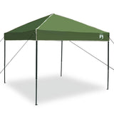 Canopy Tent Manual Green 243 x 243 x 251 cm Fabric 42007378