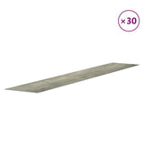 Wall Panels Wood Look Grey PVC 4.12 m 3189147