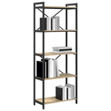 Bookshelf Sonoma Oak 60 x 30 x 155 cm Engineered Wood 868384