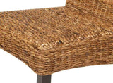 Dining Chairs 6 pcs Abaca and Solid Mango Wood 274201