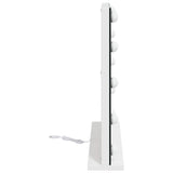 LED Vanity Mirror White 50 x 10 x 44 cm Glass and Steel 42020526