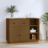 Sideboard Honey Brown 98.5x40x75 cm Solid Wood Pine 820140