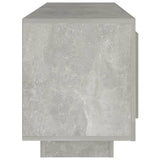 TV Cabinet Concrete Grey Engineered Wood Medium Doors 811794