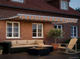 Manual Retractable Awning with LEDs 3.5 x 2.5 m 3419275