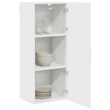 Wall Cabinet PORTO White 40 x 31 x 100 cm Engineered Wood 885465
