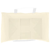 Paper Bags 250 pcs with Handles Yellow 26x17x25 cm 4102011