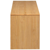 TV Cabinet SAUDA Oak 99x43x55 cm Solid Wood Pine 377597