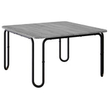Coffee Table Grey Sonoma 100 x 100 x 45 cm Engineered Wood 8007741