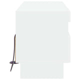 LED TV Cabinet White Engineered Wood 896105
