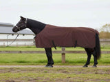 Horse Blanket Full Dark Brown 165 cm Polyester 42013206