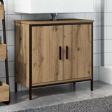 Sink Cabinet Artisan Oak 60x30x60 cm Engineered Wood 857699