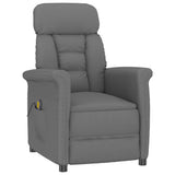 Massage Chair Dark grey 70.5 x 96.5 x 95 cm Polyester 348409