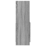 Highboard Grey Sonoma 92x33x100 cm Engineered Wood 855129