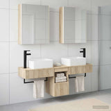 Bathroom Cabinet Set 5 pcs Sonoma Oak Engineered Wood 3406329