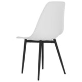 Dining Chairs 6 pcs White PP 3082341