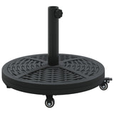ZNTS Parasol Base with Wheels for Ø38-48 mm Poles 13 kg Round 42002568