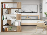 Book Cabinet Artisan Oak 80 x 24 x 159 cm Engineered Wood 8003711