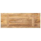 Table Top 80x30x3.8 cm Rectangular Solid Wood Mango 371501