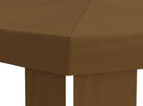 Gazebo Cover 6 x 3 m Taupe Polyester 190 gsm 900428