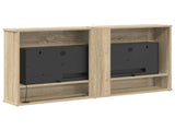 Electric Fireplace Sonoma 114 x 18 x 58.5 cm Engineered wood 8021057