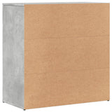 Sideboards 2 pcs Concrete Grey 79x38x80 cm Engineered Wood 3276619