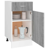 Drawer Bottom Cabinet "Lyon" Grey Sonoma 40x46x81,5 cm Engineered Wood 815571