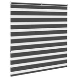 Zebra Blind Black 150x150 cm Fabric Width 145.9 cm Polyester 4014245