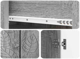 Sideboard Grey Sonoma 66 x 34.5 x 90 cm Engineered Wood 895091