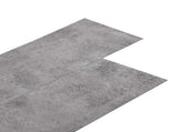 Flooring Planks 36 pcs Cement Brown 5.02 m PVC 42046285