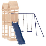 Outdoor Playset Natural Wood Solid Pine Wood Large 3156913