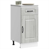 Kitchen Base Cabinet Kalmar Grey Sonoma Engineered Wood 853473