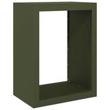 Firewood Rack Green 60x40x80 cm Steel 850999