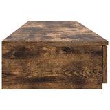 Bed Drawers Smoked Oak 140 x 36.5 x 16.5 cm Engineered Wood 866951
