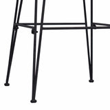 Dinning Chair 2 pcs Natural 41 x 55 x 85 cm Rattan and Steel 42033206