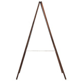 Double-sided Blackboard Cedar Wood Free Standing 60x80 cm 246428
