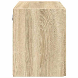 TV Wall Cabinet Sonoma Oak 59.5 x 31 x 40 cm Engineered Wood 892333