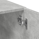 Storage Cabinet Concrete Grey 70x42.5x225 cm Engineered Wood 3281339