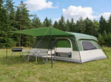 Family Tent Green 420 x 305 x 200 cm Polyester and Steel 42028497