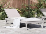 Sun Lounger Grey 186x60x29 cm PP 364218