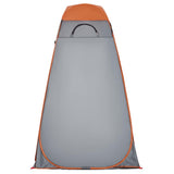 Privacy Tent Grey and Orange Pop-up Waterproof 4004136