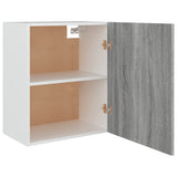Hanging Cabinet Lyon Grey Sonoma 50x31x60 cm Engineered Wood 815586