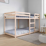 Bunk Bed without Mattress 90x190 cm Single Solid Wood Pine 3206507