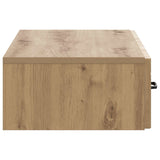 Wall-Mounted Side Table Artisan Oak 87.5 x 34.5 x 17 cm 899014