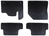 Car Mat 4 pcs Black suitable for CITROEN C5 AIRCROSS 2017 42029105