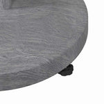 Outdoor Umbrella Base Dark grey wood look 48 x 48 x 32 cm 42010010