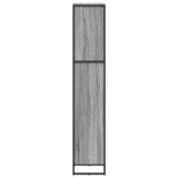 Book Cabinet Grey Sonoma 40 x 30 x 155 cm Engineered Wood 886375