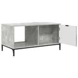 Coffee Table Concrete Grey 90 x 49 x 46 cm Engineered Wood 883447
