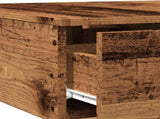 Coffee Table Old Wood 90x60x31 cm Engineered Wood 856570