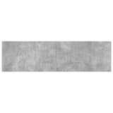 Wall-Mounted Headboard HOORN Concrete Grey Engineered Wood 897378